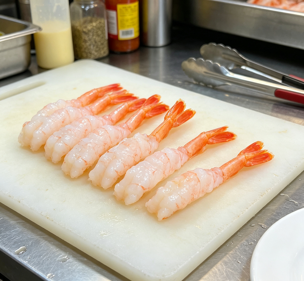 Cooked Arctic Sweet Shrimp