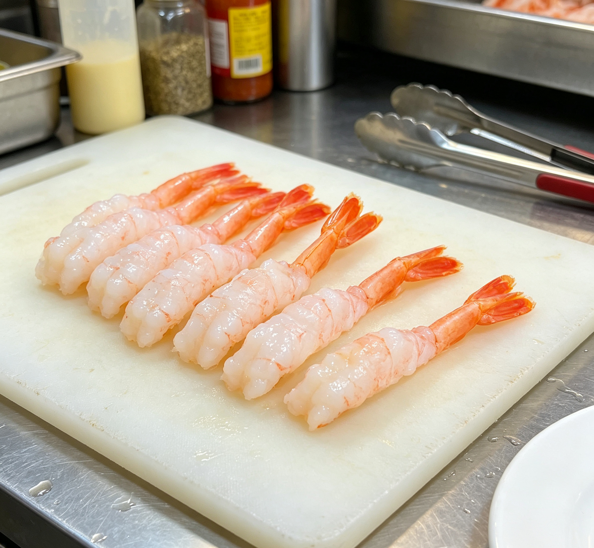 Cooked Arctic Sweet Shrimp